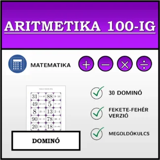 Dominó: Aritmetika 100-ig