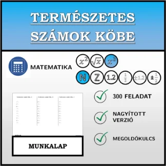 Munkalap: Természetes számok köbe