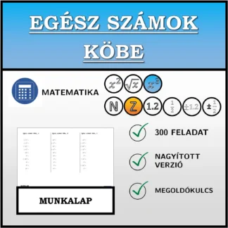 Munkalap: Egész számok köbe