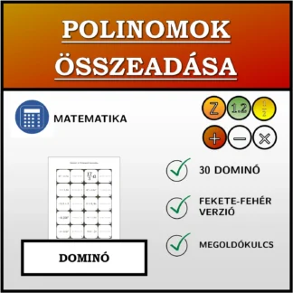 Dominó: Polinomok összeadása