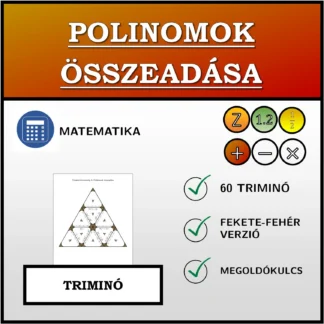 Triminó: Polinomok összeadása