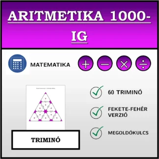 Triminó: Aritmetika 1000-ig