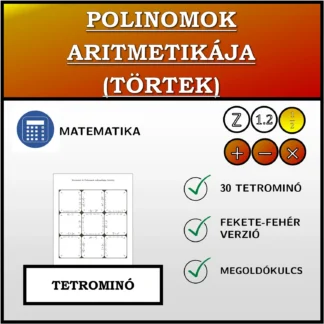 Tetrominó: Polinomok aritmetikája (törtek)