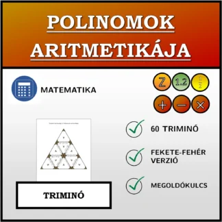 Triminó: Polinomok aritmetikája