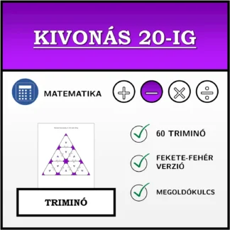 Triminó: Kivonás 20-ig