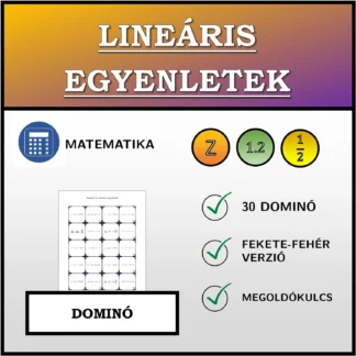Dominó: Lineáris egyenletek