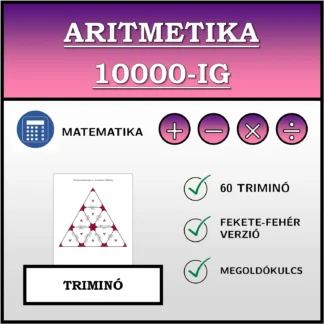 Triminó: Aritmetika 10000-ig