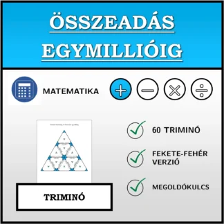 Triminó: Összeadás egymillióig