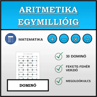 Dominó: Aritmetika egymillióig