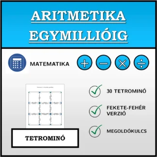 Tetrominó: Aritmetika egymillióig