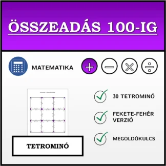 Tetrominó: Összeadás 100-ig