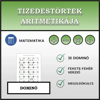 Dominó: Tizedestörtek aritmetikája
