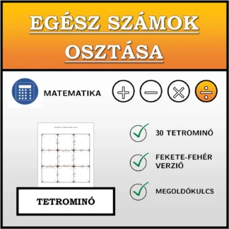 Tetrominó: Egész számok osztása