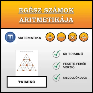Triminó: Egész számok aritmetikája