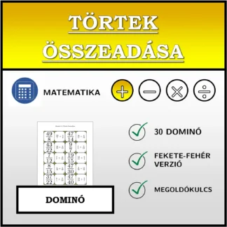 Dominó: Törtek összeadása