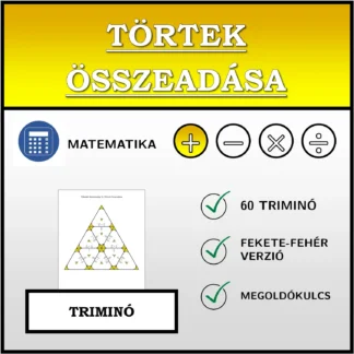 Triminó: Törtek összeadása
