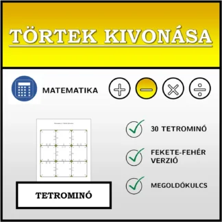 Tetrominó: Törtek kivonása
