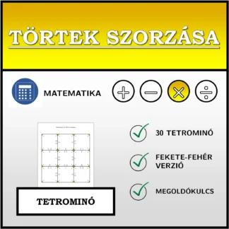 Tetrominó: Törtek szorzása
