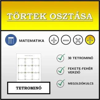 Tetrominó: Törtek osztása