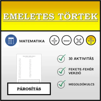 Párosító feladat: Emeletes törtek