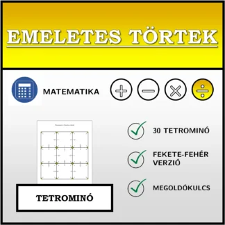 Tetrominó: Emeletes törtek
