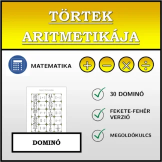 Dominó: Törtek aritmetikája