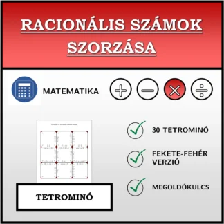 Tetrominó: Racionális számok szorzása