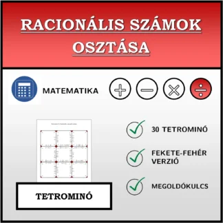 Tetrominó: Racionális számok osztása