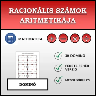 Dominó: Racionális számok aritmetikája